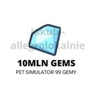 Zdjęcie oferty: 10MLN Gemów Gemy Gems Pet Simulator 99 Ps99