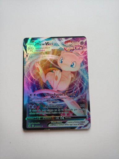 Zdjęcie oferty: Karta pokemon TCG mew Vmax golpe fusion