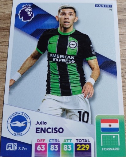Zdjęcie oferty: Panini Adrenalyn XL Premier League 2025 #96 Julio Enciso
