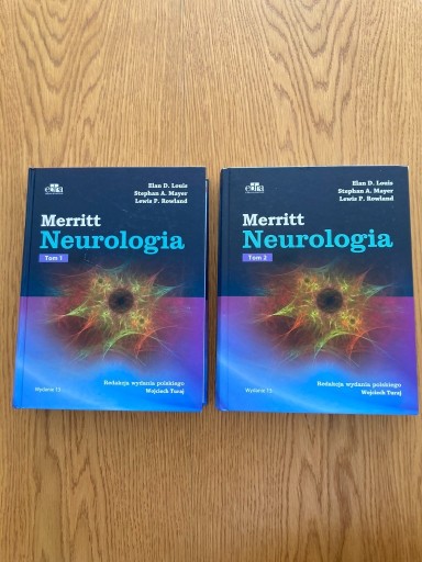 Zdjęcie oferty: Merritt Neurologia - tom 1-2, komplet, wyd. 13