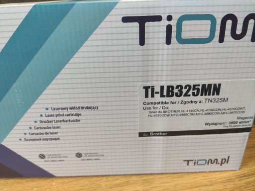 Zdjęcie oferty: Toner TiOM Ti-LB325MN Magenta 