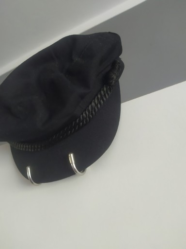 Zdjęcie oferty: H&M czapka kaszkiet beret czarna S/54