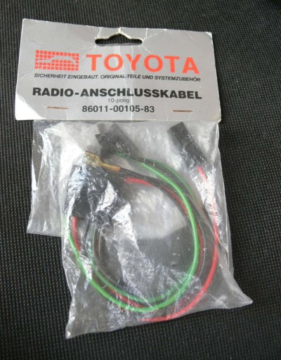 Zdjęcie oferty: ADAPTER KABEL TOYOTA 86011-00105-83 radio