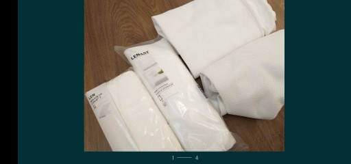 Zdjęcie oferty: Ochraniacze na materac + prześcieradła IKEA (5 szt
