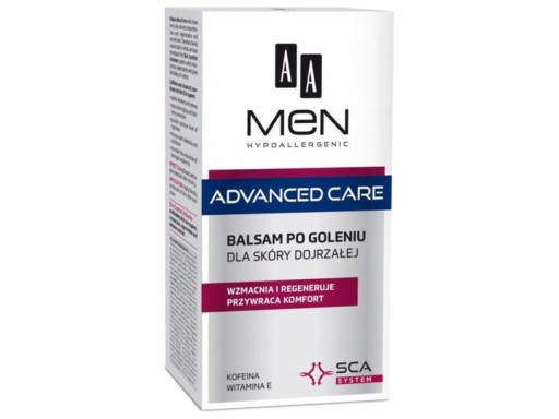 Zdjęcie oferty: AA Men Advanced Care balsam po goleniu 100 ml