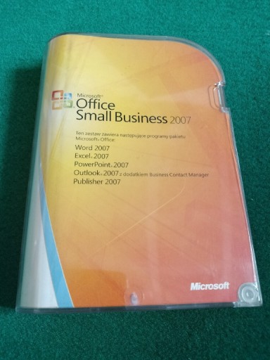 Zdjęcie oferty: Microsoft Office Small Business 2007 wersja BOX