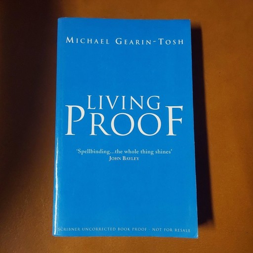 Zdjęcie oferty: Living Proof - Michael Gearin-Tosh