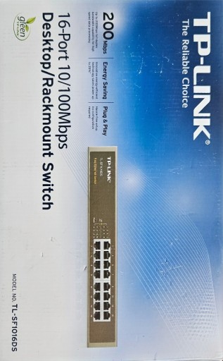 Zdjęcie oferty: Switch TP-LINK tp link TL-SF1016DS