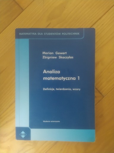 Zdjęcie oferty: Analiza matematyczna 1