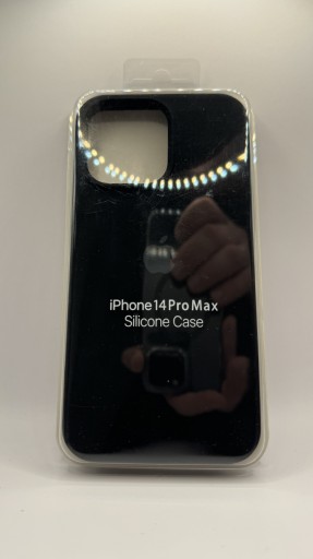 Zdjęcie oferty: Silikonowe etui IPhone 14 Pro Max Black