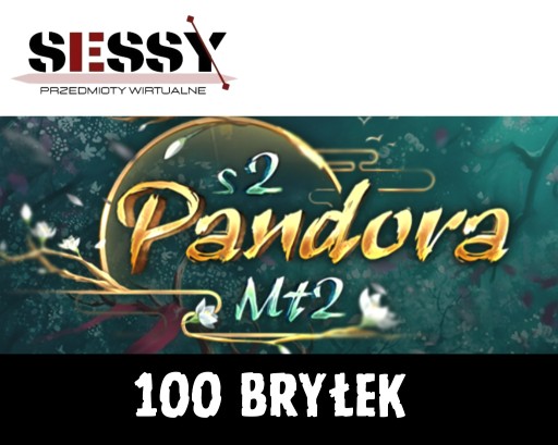 Zdjęcie oferty: PandoraMT2 S2 (05.01) 100 B +10%GRATIS 24/7 FIRMA