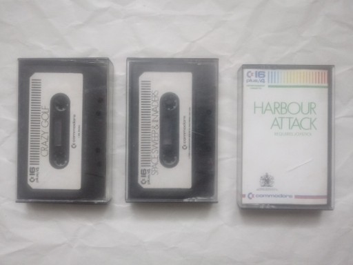 Zdjęcie oferty: Trzy kasety Commodore 16/C116/Plus4.