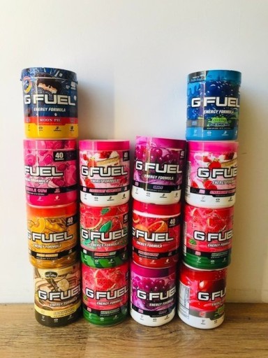 Zdjęcie oferty: PUSTE tuby GFUEL gadżet dla streamera