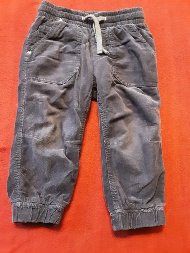 Zdjęcie oferty: H&M,Spodnie ocieplane zimowe, jeansy, sztruksy,86