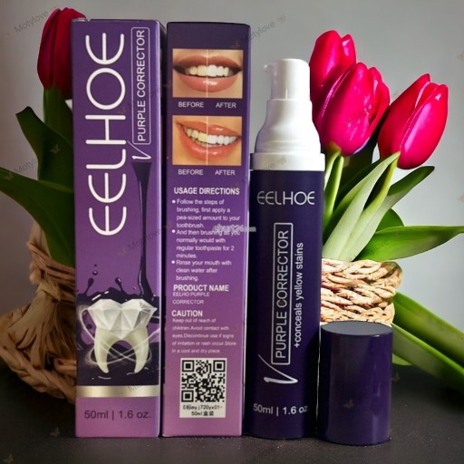 Zdjęcie oferty: EELHOE Skuteczna fioletowa pasta wybielająca zęby 