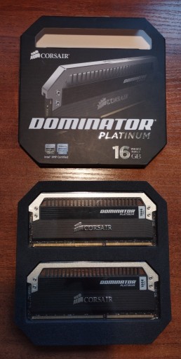 Zdjęcie oferty: Pamięć RAM Corsair Dominator Platinum DDR3 16GB