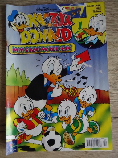 Zdjęcie oferty: DISNEY__ KOMIKS KACZOR DONALD__ nr  17/1999