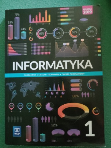 Zdjęcie oferty: Podręcznik do informatyki 1 liceum/technikum