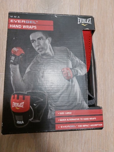 Zdjęcie oferty: Rękawice żelowe MMA Everlast L