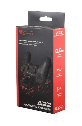 Zdjęcie oferty: STACJA DOKUJACA GENESIS A22 USB CHARGER PS4 (NOWA)