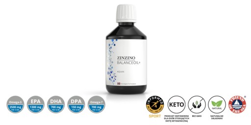 Zdjęcie oferty: ZinZino BalanceOil+ AquaX 300ml