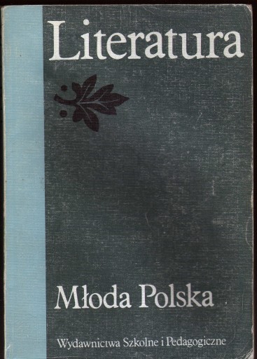 Zdjęcie oferty: Młoda Polska Podręcznik Literatury - Weiss