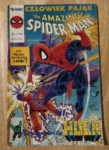 Zdjęcie oferty: Amazing Spider-Man Człowiek Pająk 7/1992 TM-Semic