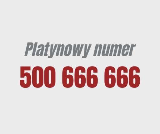 Zdjęcie oferty: Prestiżowy numer telefonu dla firmy | infolinii | osoby prywatnej