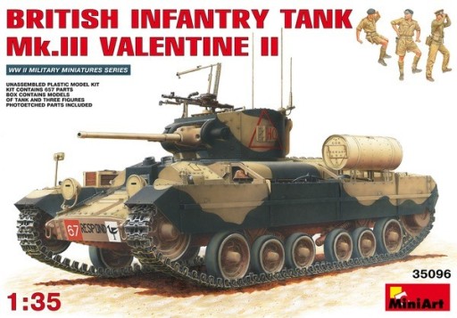 Zdjęcie oferty: 94 MINIART 35096 Mk. III VALENTINE II