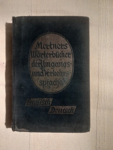 Zdjęcie oferty: Mertners Worterbucher English Deutsch K.Mueller