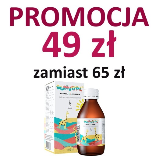 Zdjęcie oferty: Wzmocnij odporność dziecka - SunVital Natural