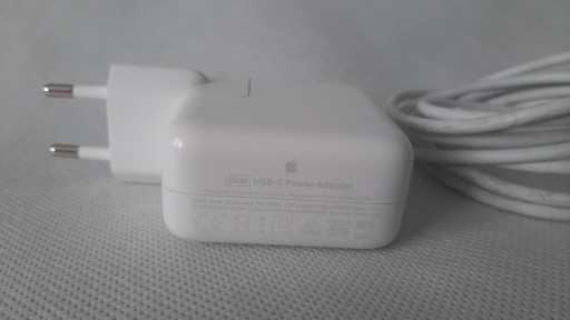 Zdjęcie oferty: Ładowarka Zasilacz APPLE 35W DUAL USB-C 