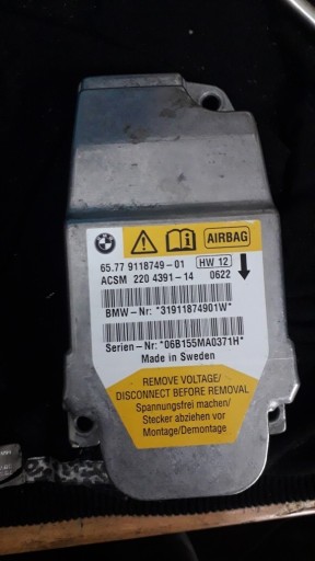 Zdjęcie oferty: Bmw e60 e61 moduł sensor poduszek