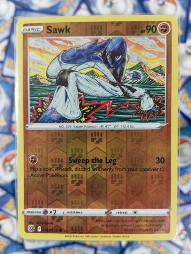Zdjęcie oferty: Sawk 081/172 Reverse Holo Pokémon TCG Angielska