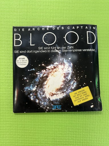 Zdjęcie oferty: Gra CAPTAIN BLOOD na komputer Atari ST BOX Retro 