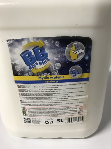 Zdjęcie oferty: Mydło w płynie Blau Blitz 5 litrów gęste i wydajn