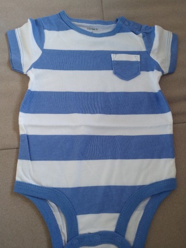 Zdjęcie oferty: Carter's Carters body dziecięce 6mcy pasy nieb