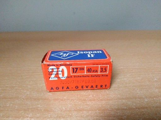 Zdjęcie oferty: Klisza AGFA  IF 135-20