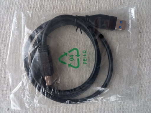 Zdjęcie oferty: Kabel do drukarki, kieszeni USB-A  USB-B 3.0 NOWY