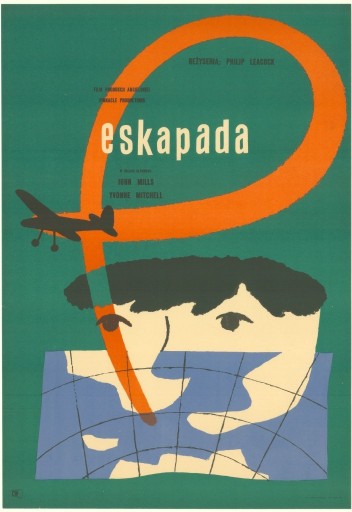 Zdjęcie oferty: ESKAPADA Oryginalny Plakat Zamecznik '57