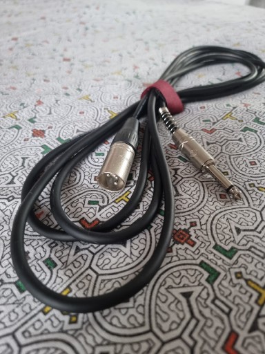 Zdjęcie oferty: Kabel instrumentalny Roxtone XLR M - Jack 3m