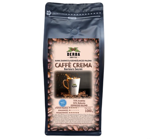 Zdjęcie oferty: Kawa CAFFE CREMA 1kg ziarnista do Ekspresu