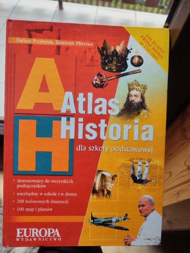 Zdjęcie oferty: Atlas historia dla szkoły podstawowej 