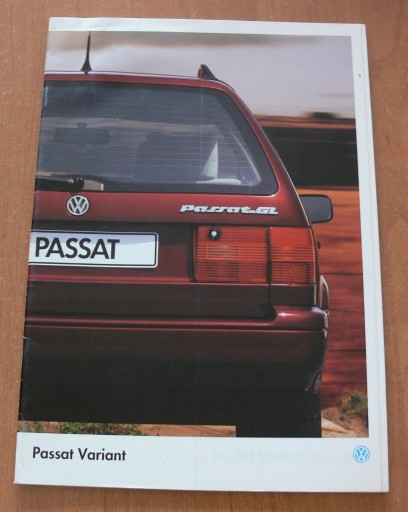 Zdjęcie oferty: PASSAT VARIANT VV PROSPEKT FOLDER KATALOG 1995