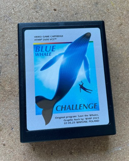 Zdjęcie oferty: Blu Whale Ch. na Atari 2600 NTSC/PAL