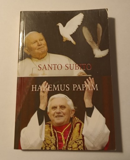 Zdjęcie oferty: Jan Paweł II Sancto subito Benedykt XVI 