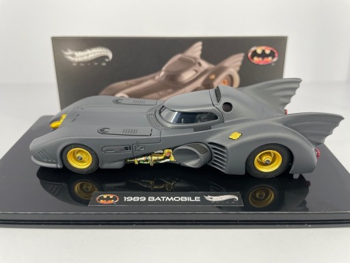 Zdjęcie oferty: 1:43 Hot Wheels Elite 1989 Batmobile