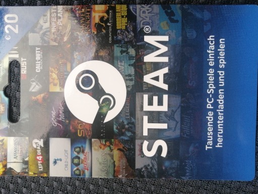 Zdjęcie oferty: Steam gift card 20€