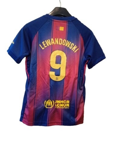 Zdjęcie oferty: Komplet dziecięcy FC Barcelona LEWANDOWSKI #9 Sezon 25/26 NOWY z metką!