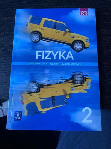 Zdjęcie oferty: FIZYKA 2 PODRĘCZNIK PODSTAWOWY WSiP LEHMAN LICEUM TECHNIKUM